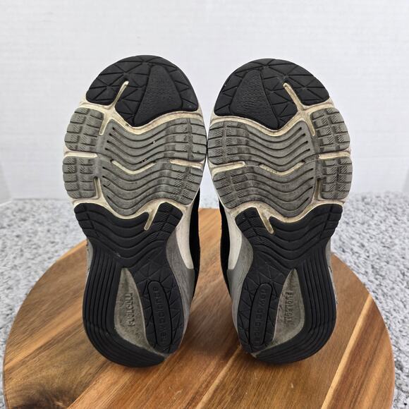 New Balance FuelCell 990v6 Black Silver Casual Hook Loop Sneaker Kid 2 XW X-Wide - Picture 9 of 14